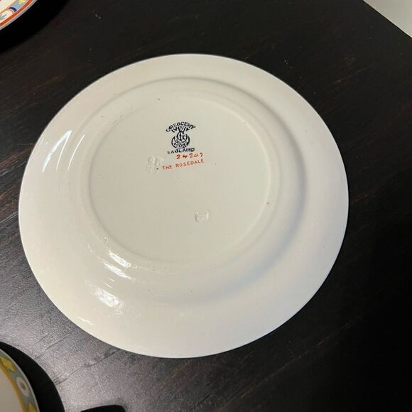 The Rosedale saucers /cups set - Picture 3 of 6